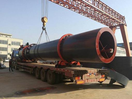 廣西柳州煤氣發(fā)生爐、烘干機發(fā)貨現(xiàn)場