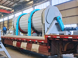 蔬菜邊角料歐式烘干機發(fā)往